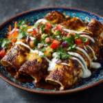 Black-Bean & Veggie Enchiladas