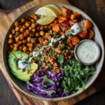 Spiced Chickpea & Sweet Potato Buddha Bowl