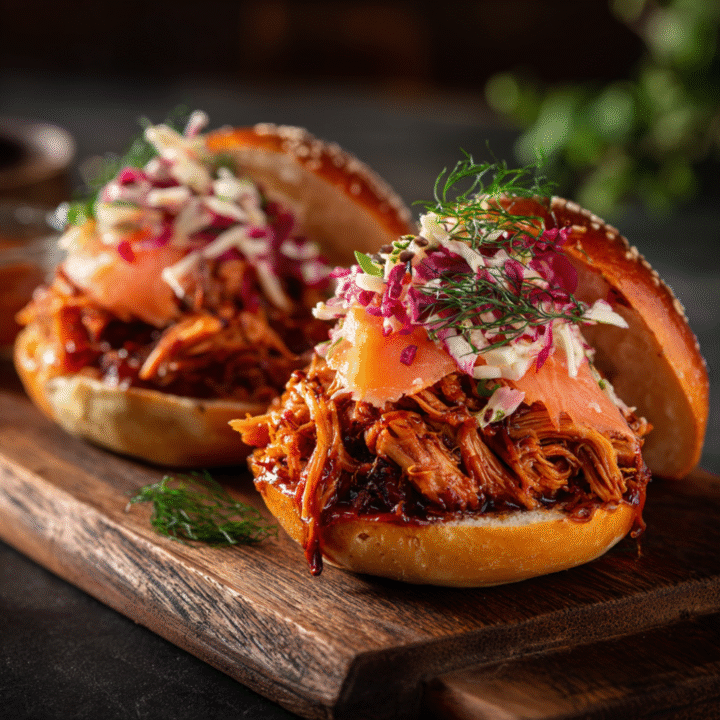 BBQ Pulled Jackfruit with Smoked Salmon: The Smoky, Saucy Mash-Up You Didn’t See Coming