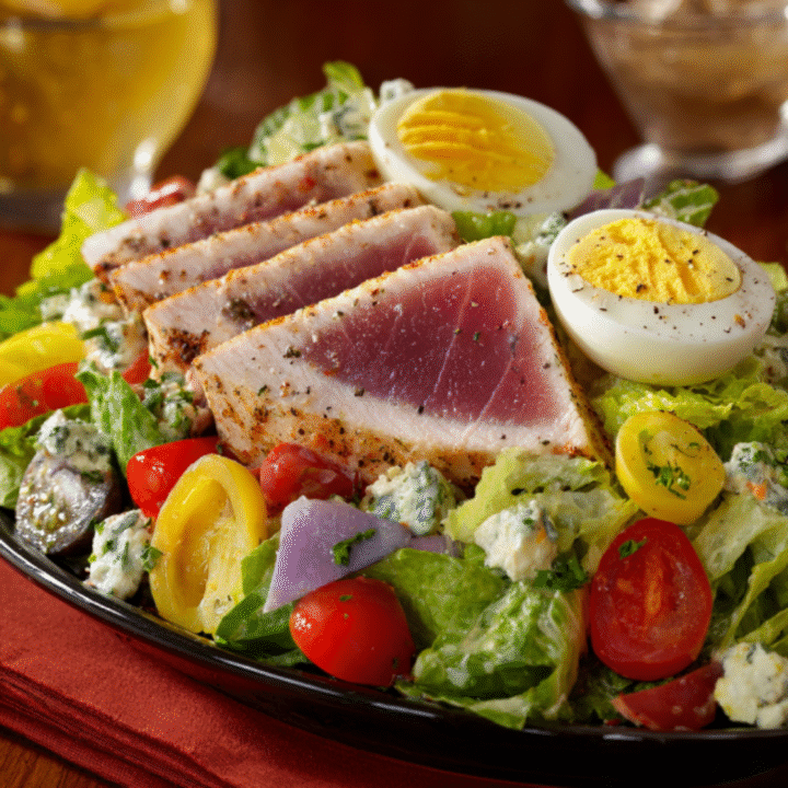 Classic Cobb Salad with Seared Tuna