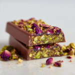 Pistachio Rose Vegan Chocolate Bar