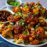Vegan Korean BBQ Cauliflower Wings