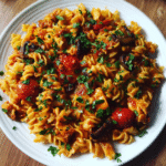 Vegetarian Turkish Pasta