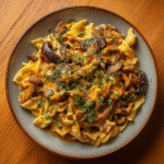 Mushroom Stroganoff