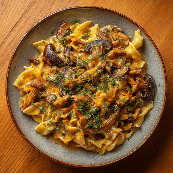 Mushroom Stroganoff (Gluten-Free & Comfort Food Approved)