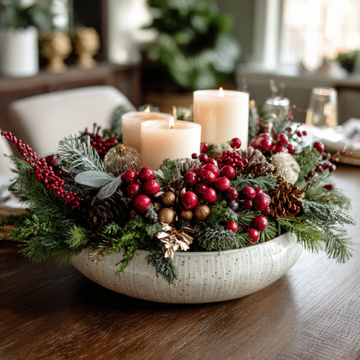DIY Christmas Centerpiece