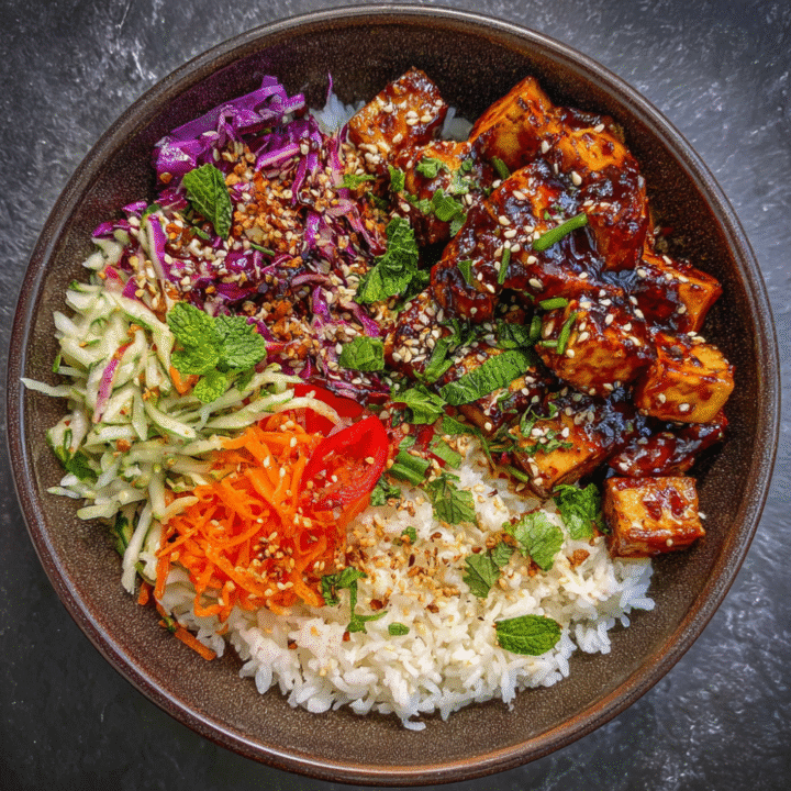 Sticky Glazed Tofu Bowl (Vegan): The Weeknight Hero You Didn’t Know You Needed