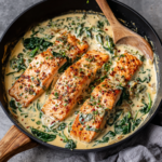 Creamy Garlic Tuscan Salmon