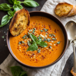 Roasted Tomato Basil Soup