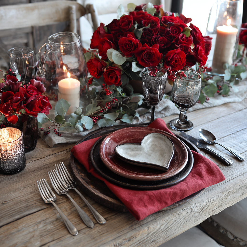 Valentine’s Table Setting Ideas