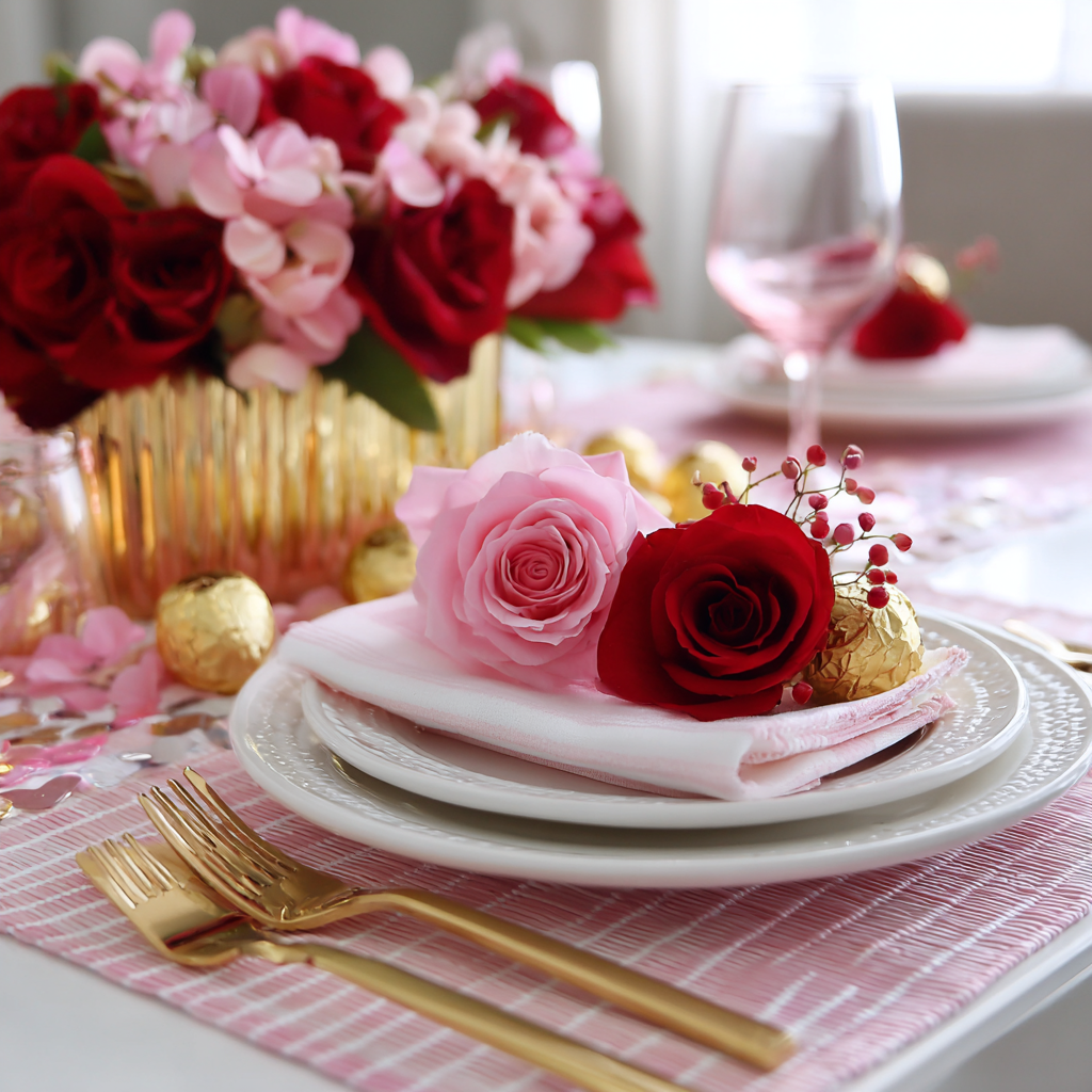 Valentine’s Table Setting Ideas