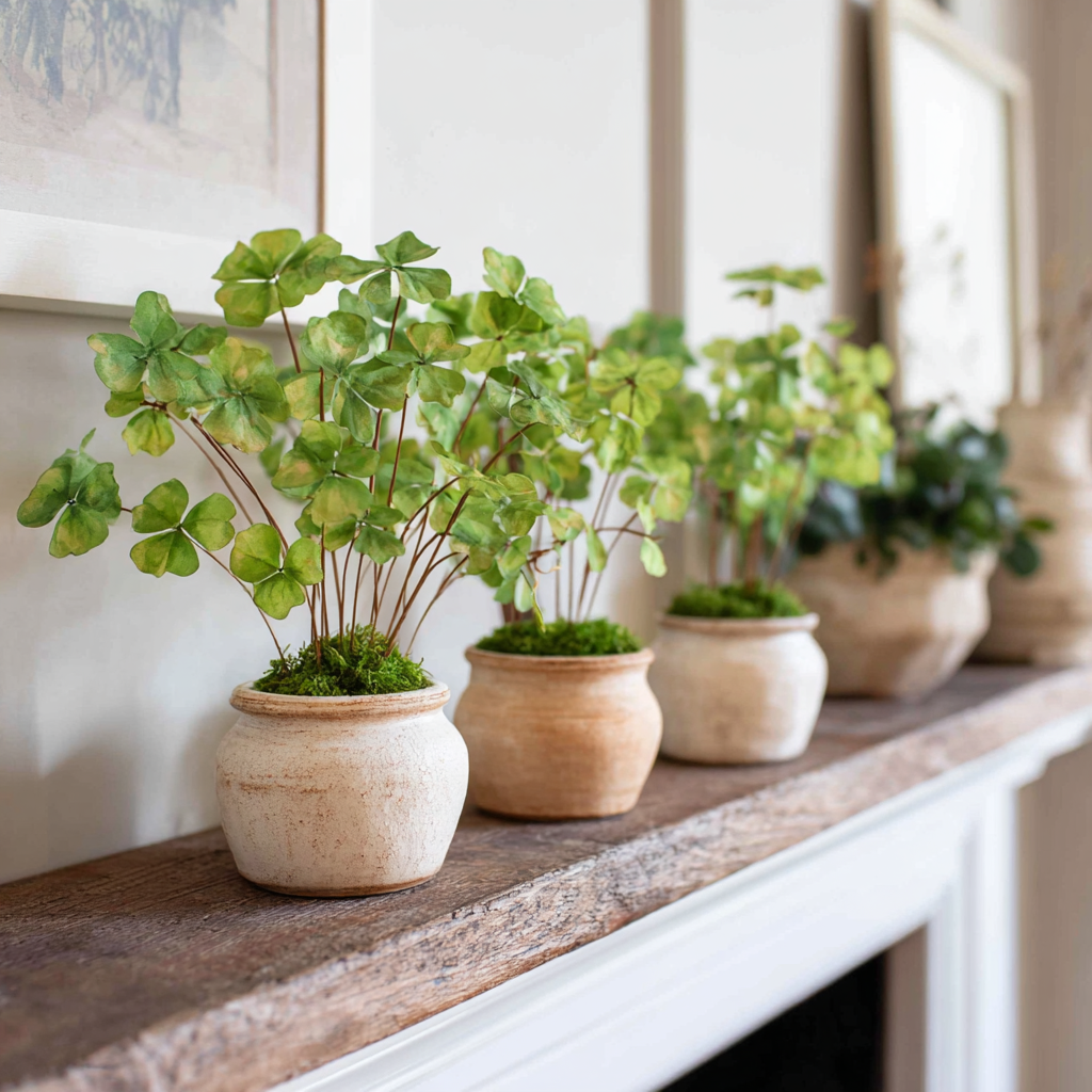 St. Patrick’s Day Mantel Decor Ideas