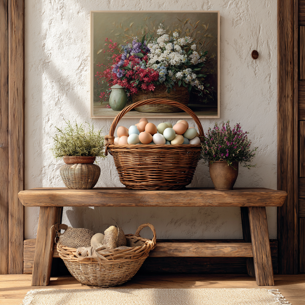 Easter Entryway Decor Ideas