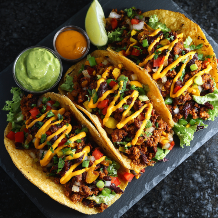 Vegan Smash Tacos