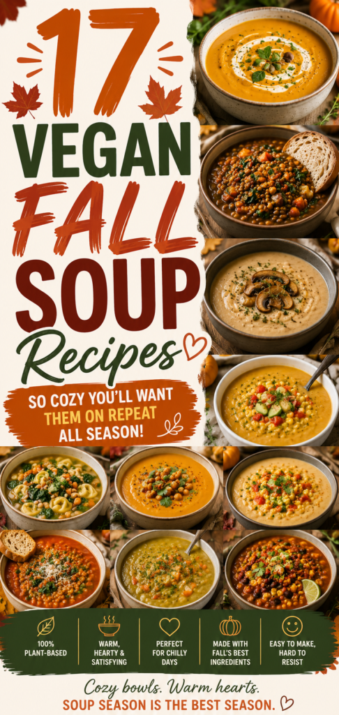 17 Vegan Fall Soup Recipes So Cozy You'll Want Them on Repeat All Season