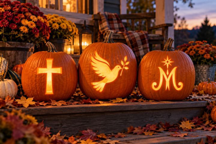 Faith-Filled Catholic Pumpkin Carving Ideas