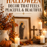 Peaceful Catholic Halloween decor ideas