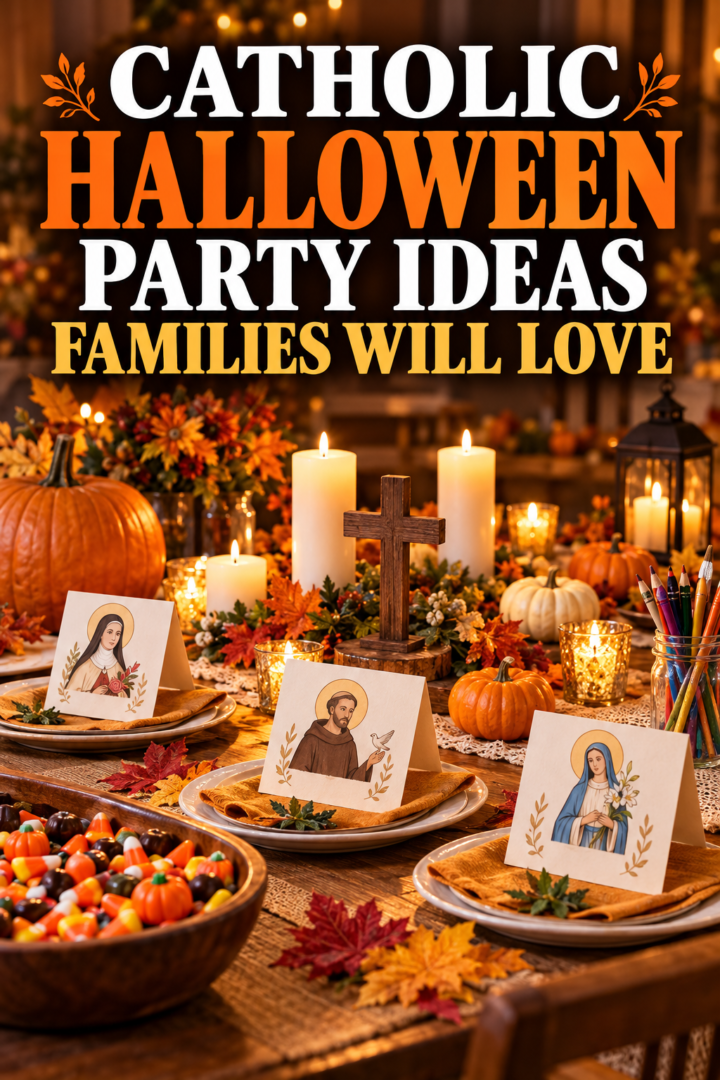 Catholic Halloween party ideas for families