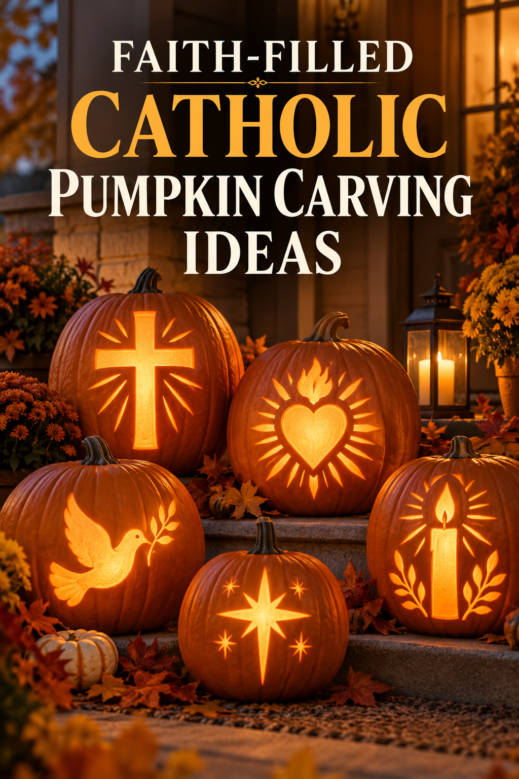 Faith-filled Catholic pumpkin carving ideas