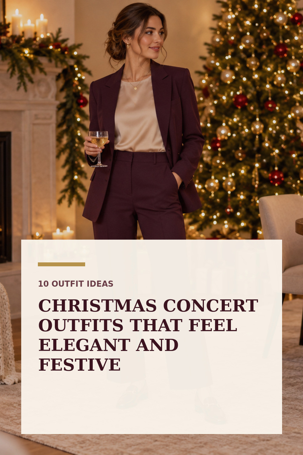 10 Christmas Concert Outfit Ideas That Feel Elegant and Festive