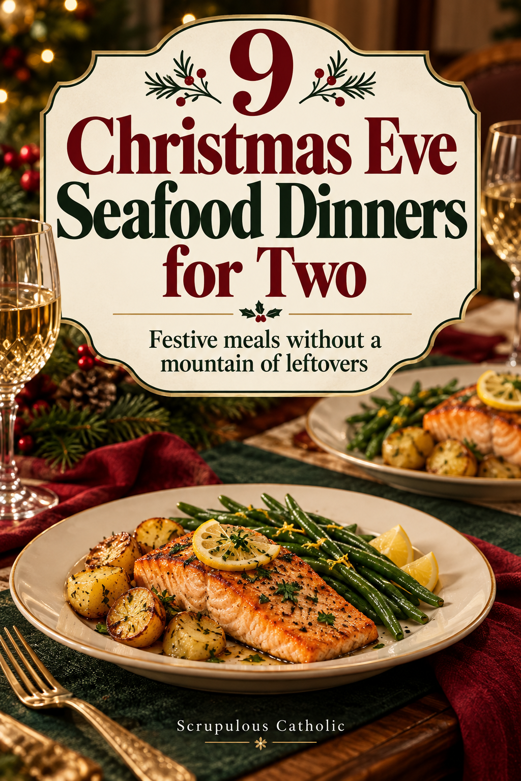 9 Christmas Eve seafood dinners for two with festive meal ideas and fewer leftovers