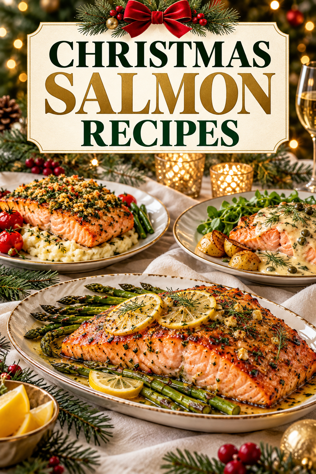 Christmas salmon recipes for a festive holiday dinner