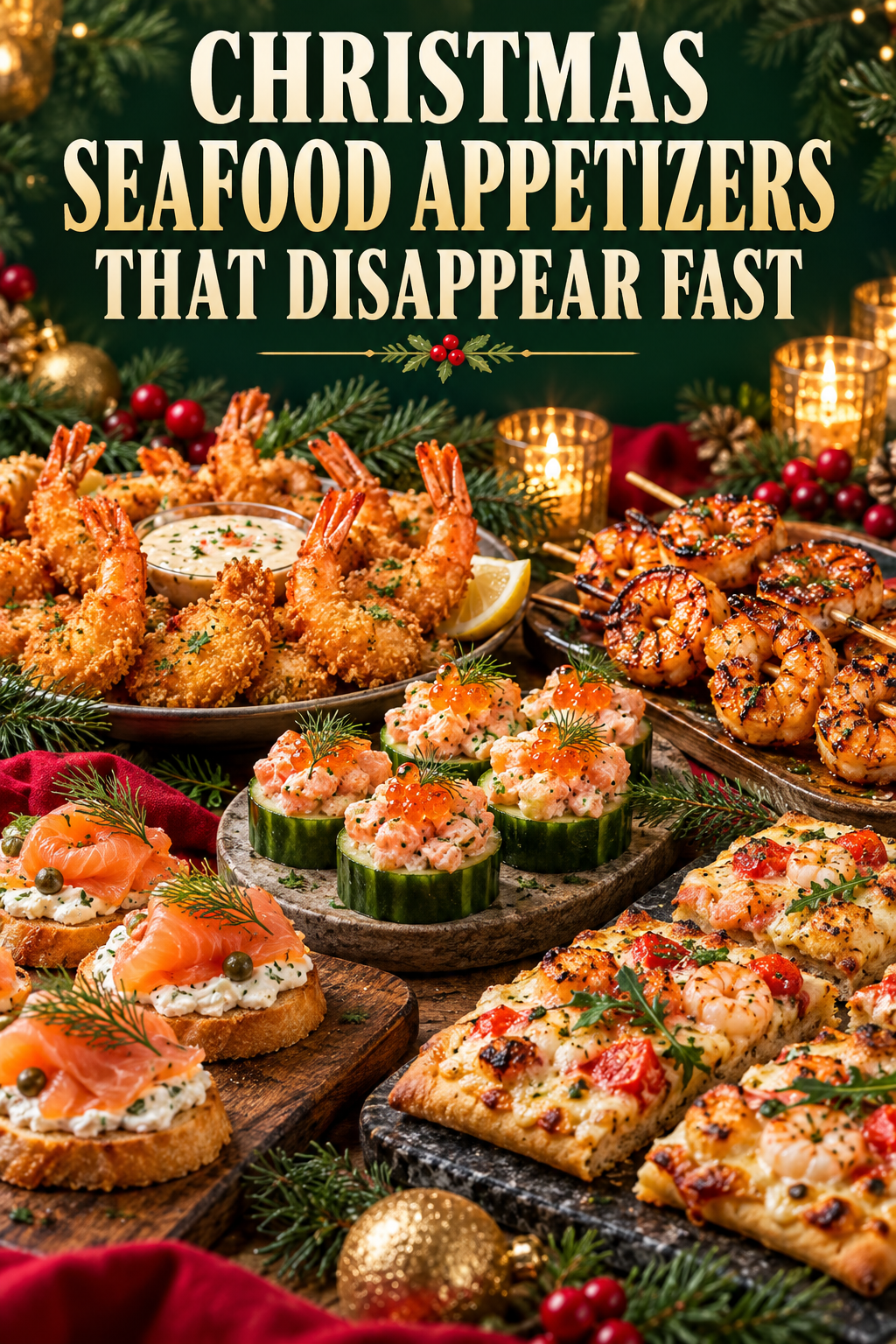 Christmas seafood appetizers that disappear fast